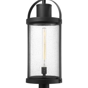 Roundhouse 1 Light Outdoor Pier Mounted Fixture