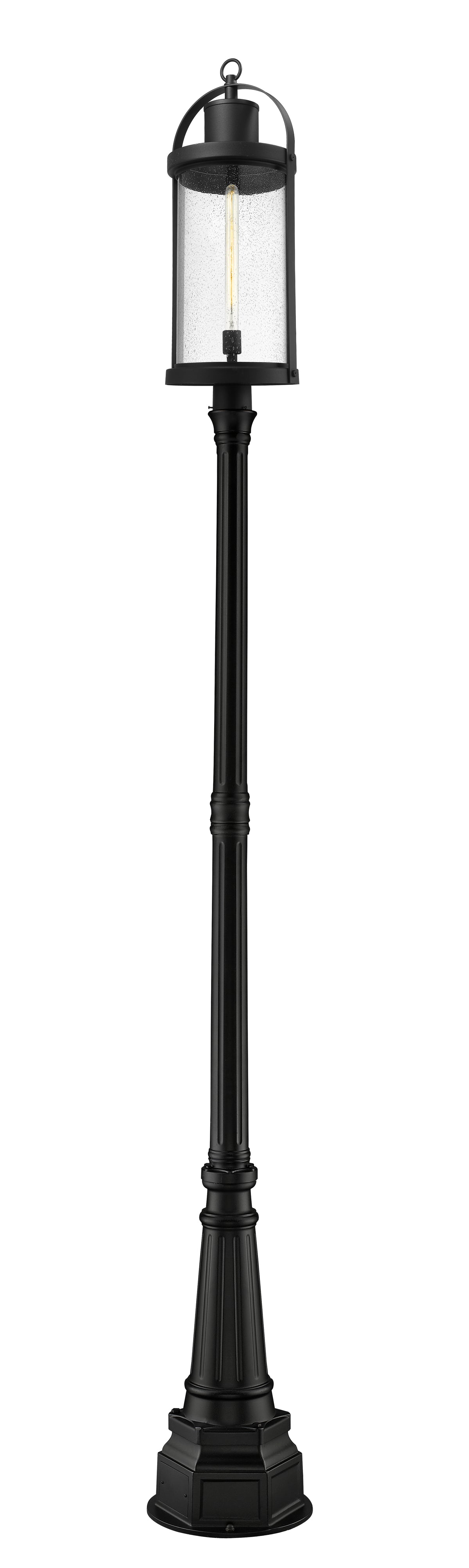 Roundhouse 1 Light Outdoor Post Mounted Fixture