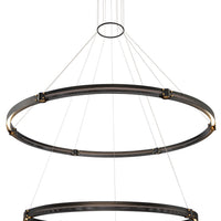 Admiral 2-Tiers 2-Light 62" Integrated LED Grand Chandelier