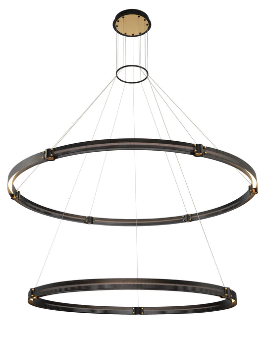 Admiral 2-Tiers 2-Light 62" Integrated LED Grand Chandelier