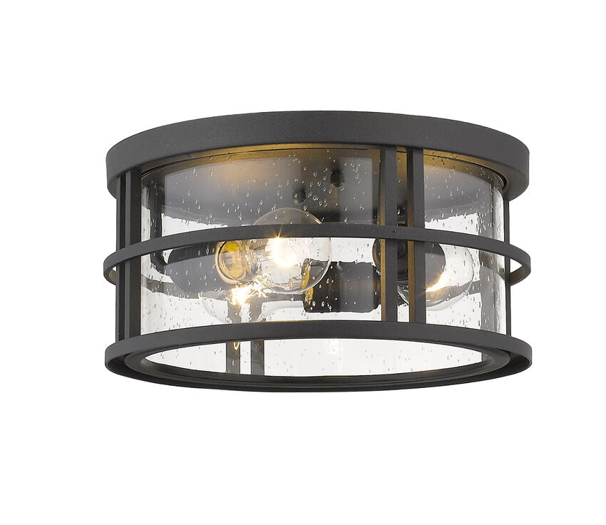 Jordan 12-in Outdoor Flush mount