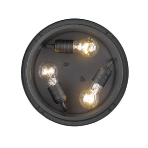 Jordan 12-in Outdoor Flush mount