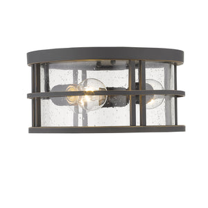 Jordan 12-in Outdoor Flush mount