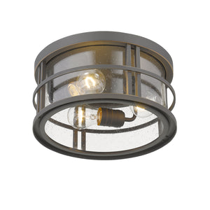 Jordan 12-in Outdoor Flush mount