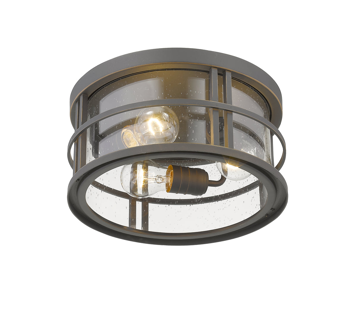 Jordan 12-in Outdoor Flush mount