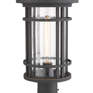 Jordan 1 Light Outdoor Pier Mounted Fixture
