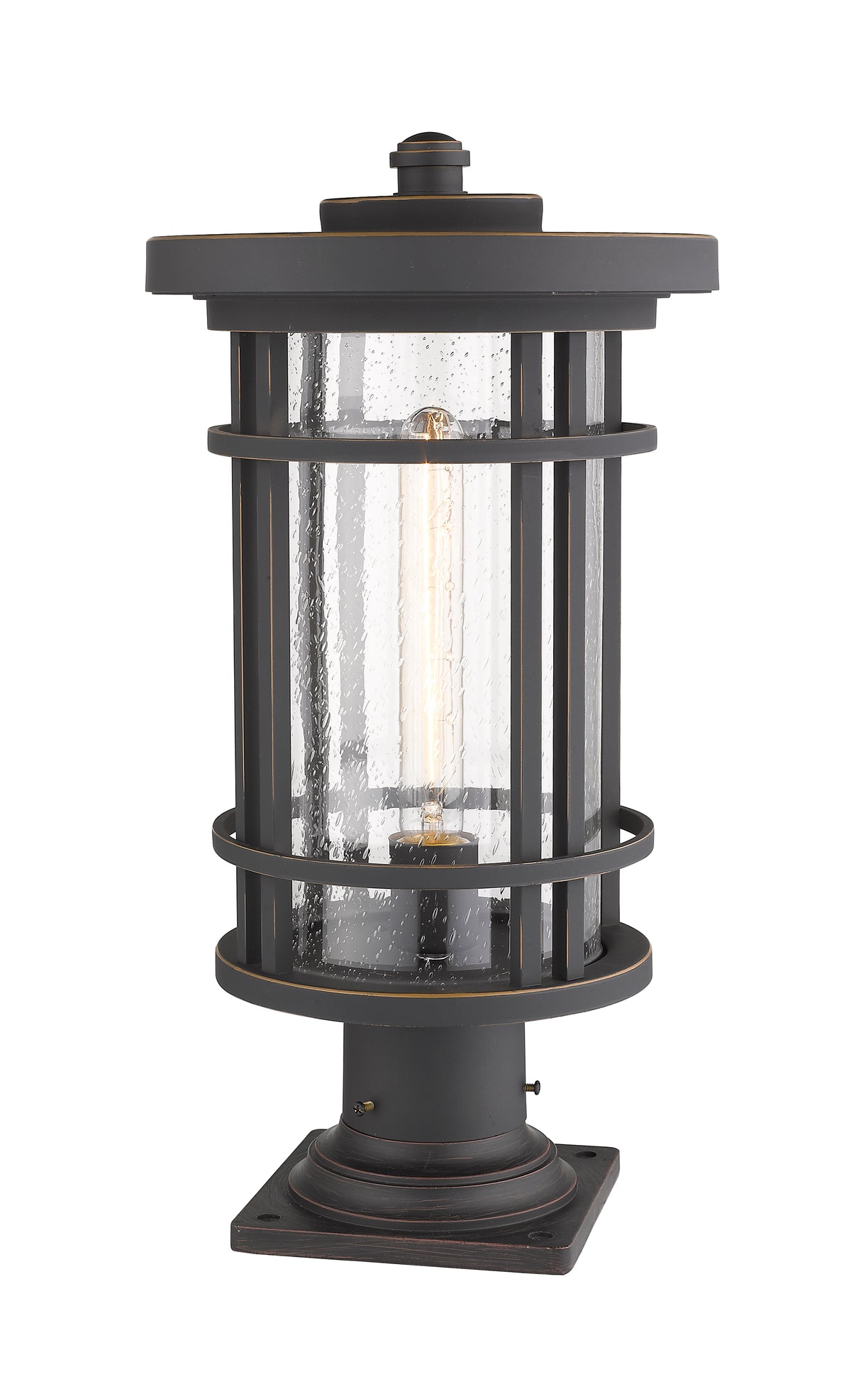Jordan 1 Light Outdoor Pier Mounted Fixture