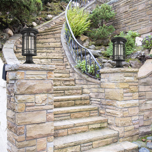 Jordan 1 Light Outdoor Pier Mounted Fixture
