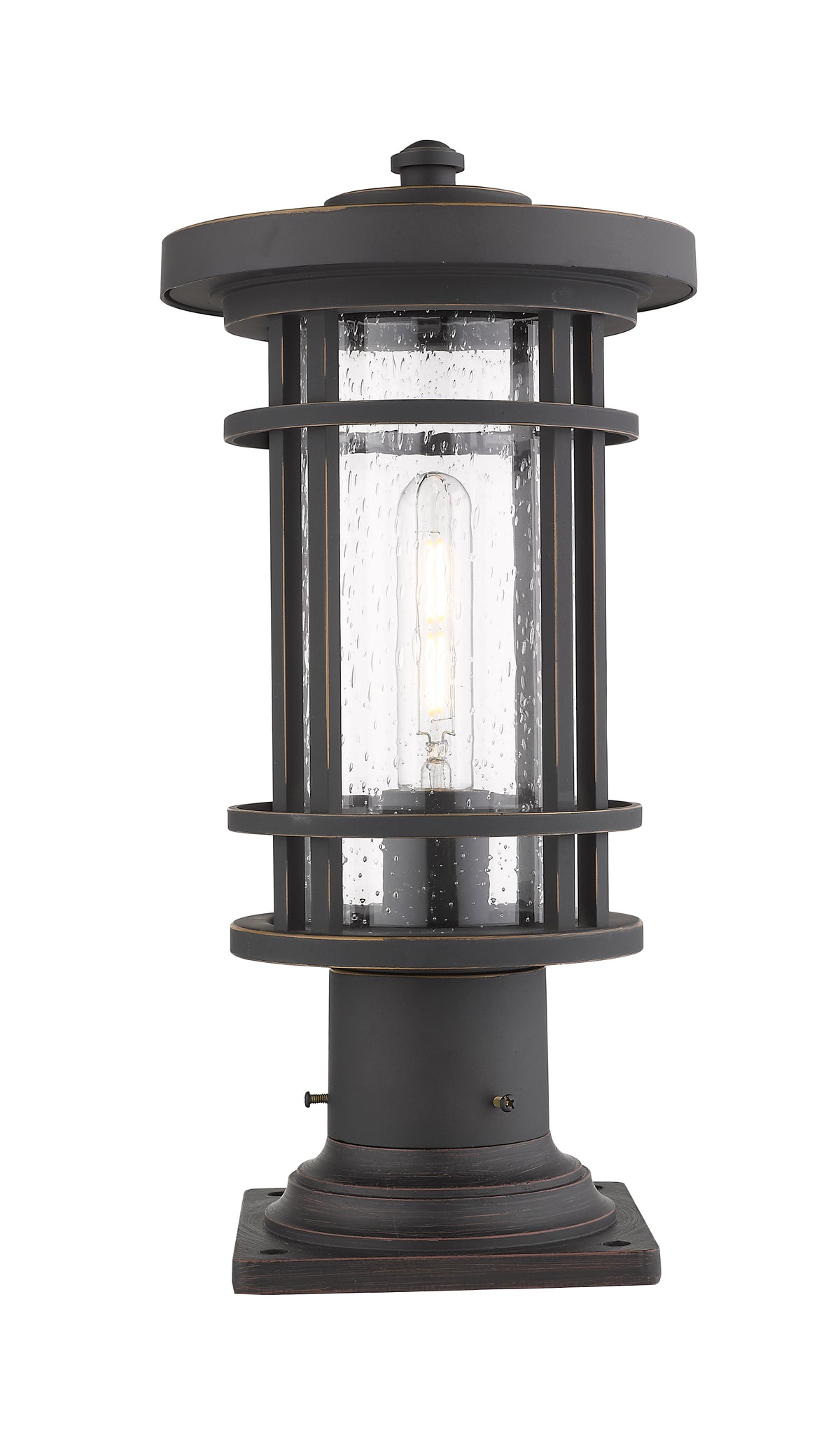 Jordan 1 Light Outdoor Pier Mounted Fixture