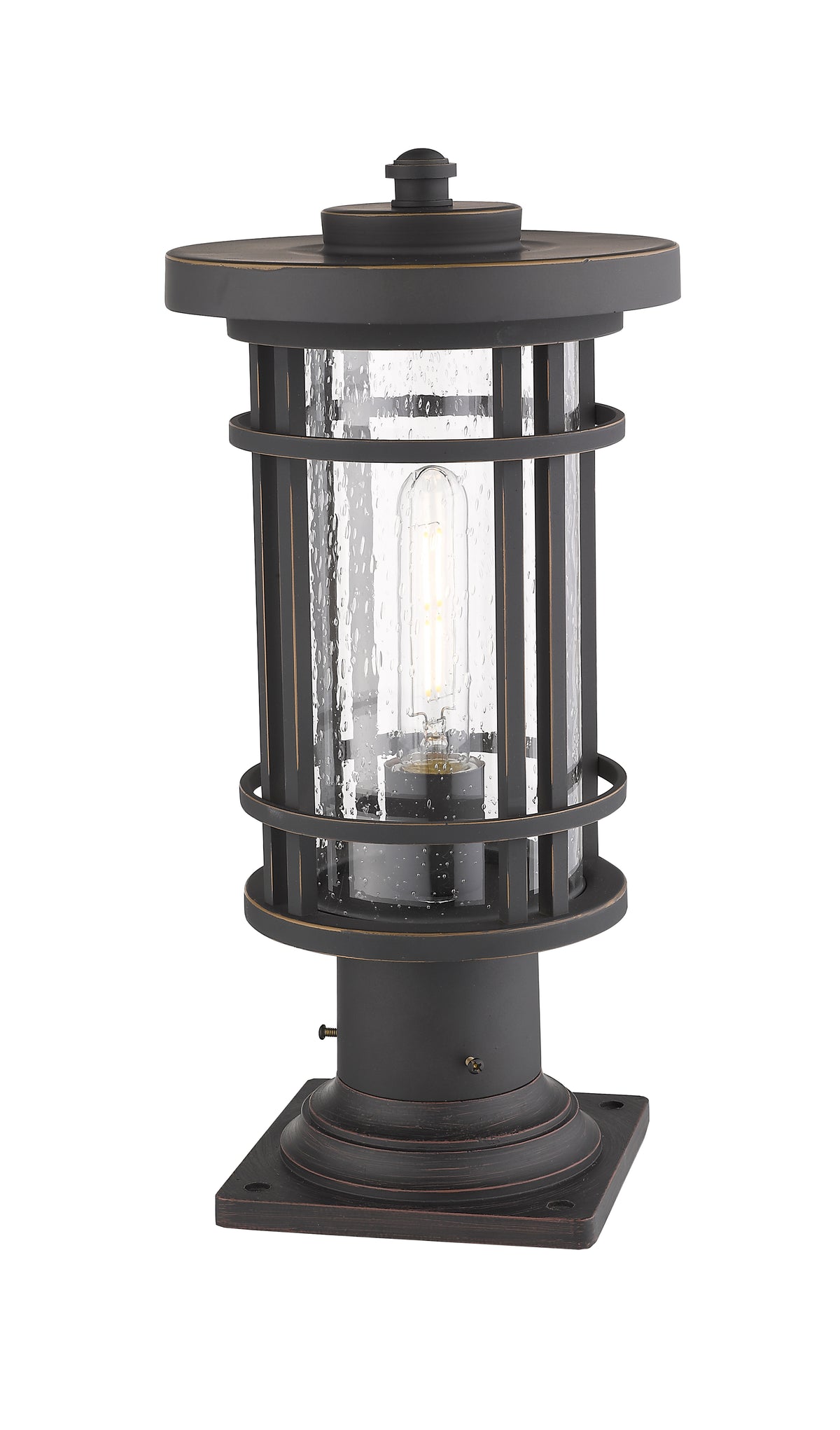 Jordan 1 Light Outdoor Pier Mounted Fixture
