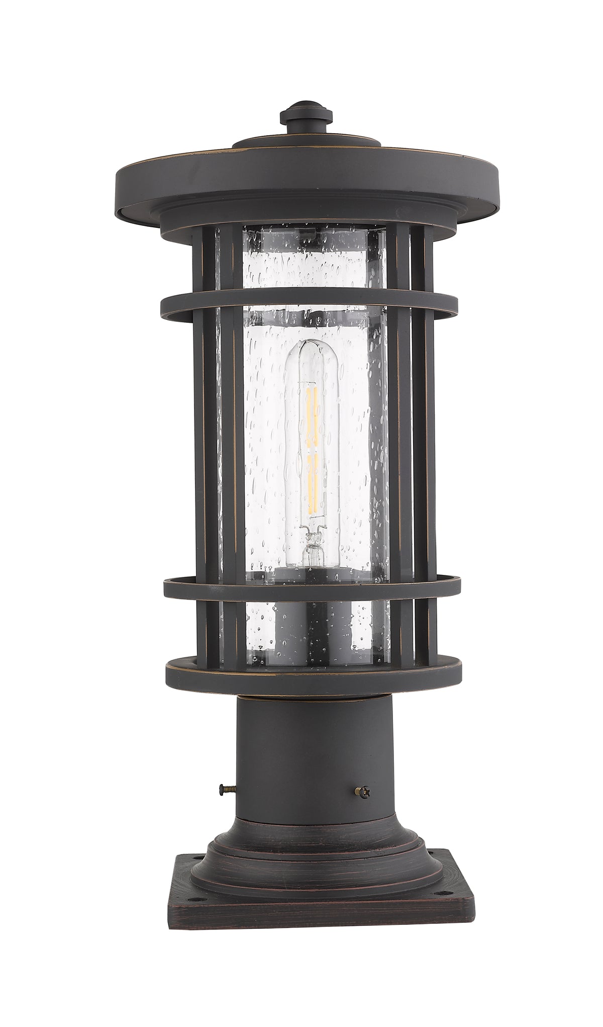 Jordan 1 Light Outdoor Pier Mounted Fixture
