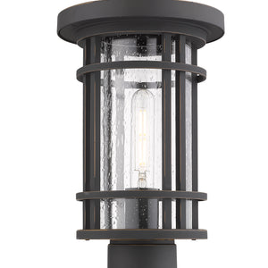 Jordan 1 Light Outdoor Post Mount Fixture