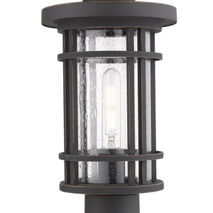 Jordan 1 Light Outdoor Post Mount Fixture