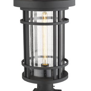Jordan 1 Light Outdoor Pier Mounted Fixture