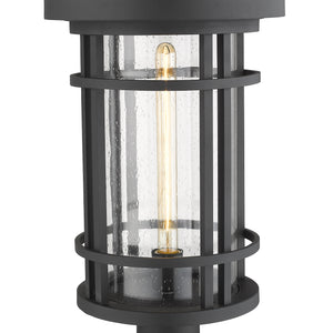 Jordan 1 Light Outdoor Pier Mounted Fixture