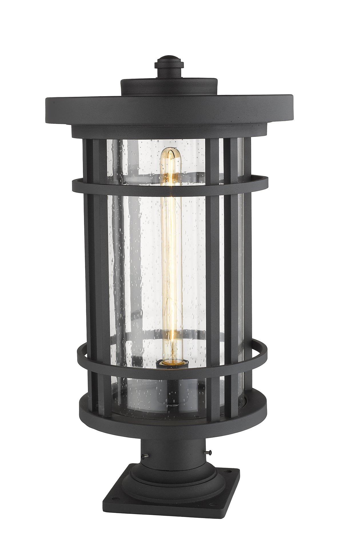 Jordan 1 Light Outdoor Pier Mounted Fixture