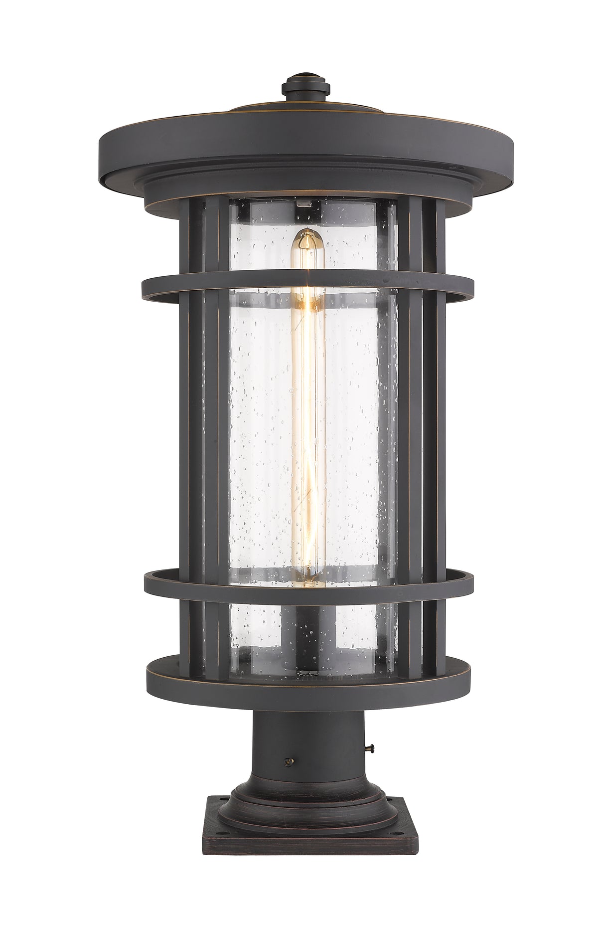 Jordan 1 Light Outdoor Pier Mounted Fixture