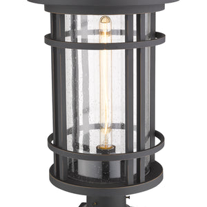 Jordan 1 Light Outdoor Pier Mounted Fixture