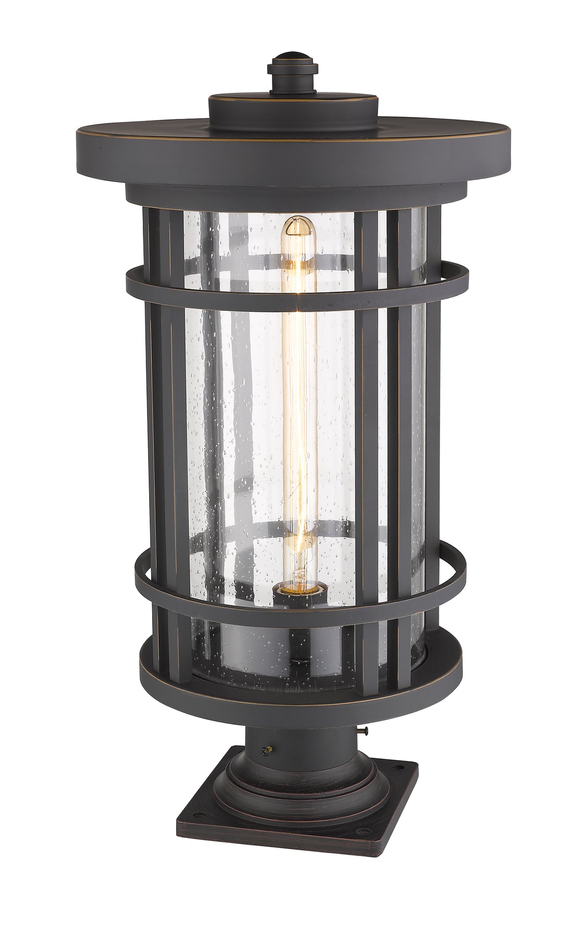 Jordan 1 Light Outdoor Pier Mounted Fixture