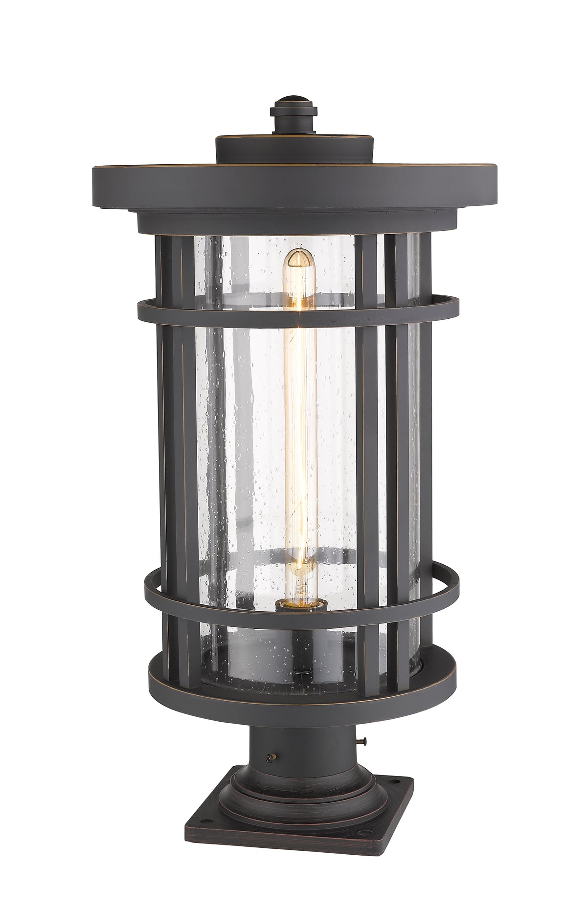 Jordan 1 Light Outdoor Pier Mounted Fixture