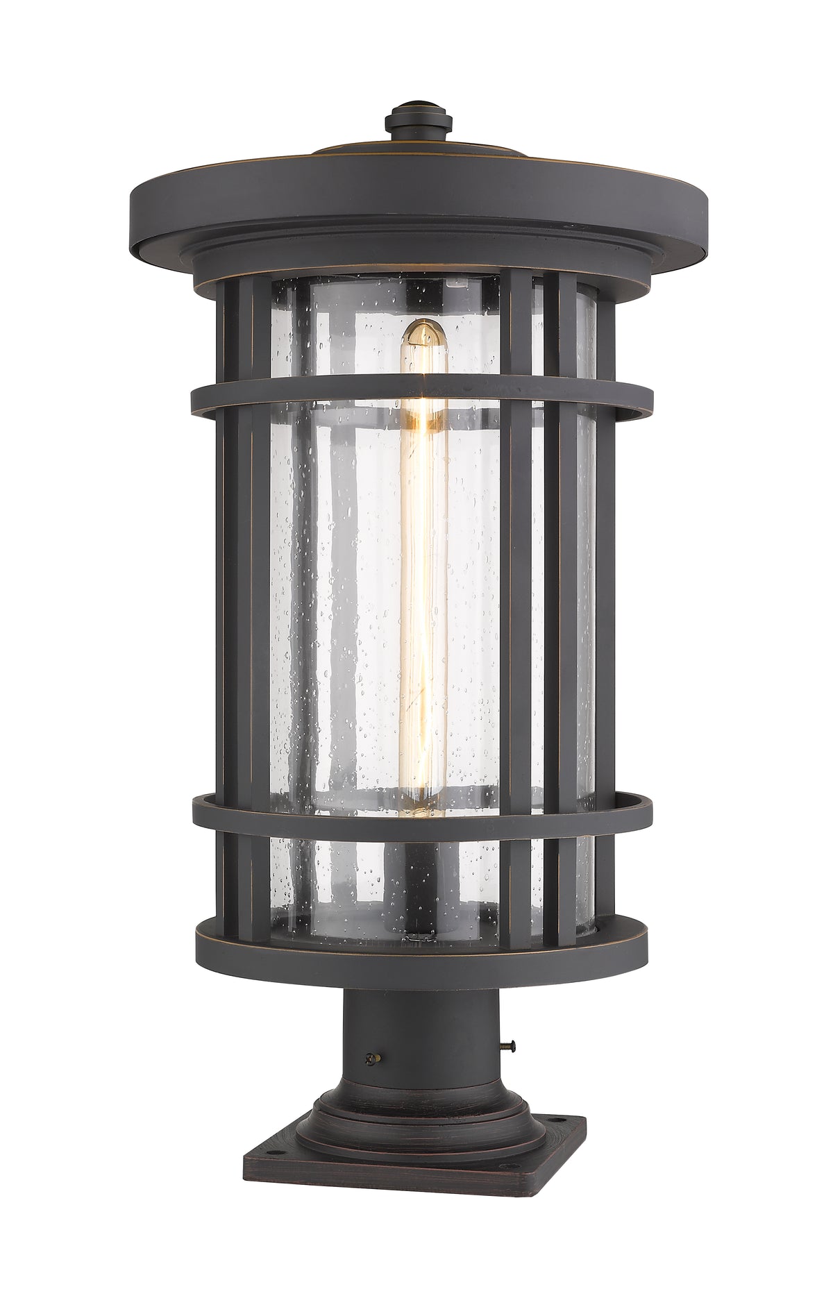 Jordan 1 Light Outdoor Pier Mounted Fixture