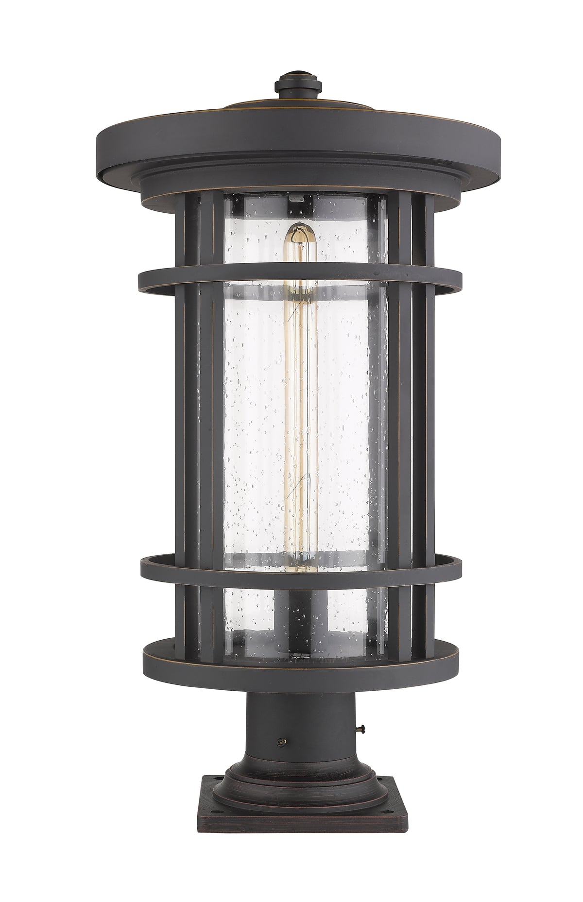 Jordan 1 Light Outdoor Pier Mounted Fixture