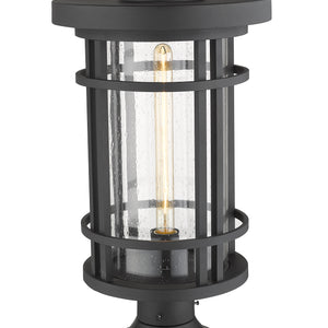 Jordan 1 Light Outdoor Pier Mounted Fixture