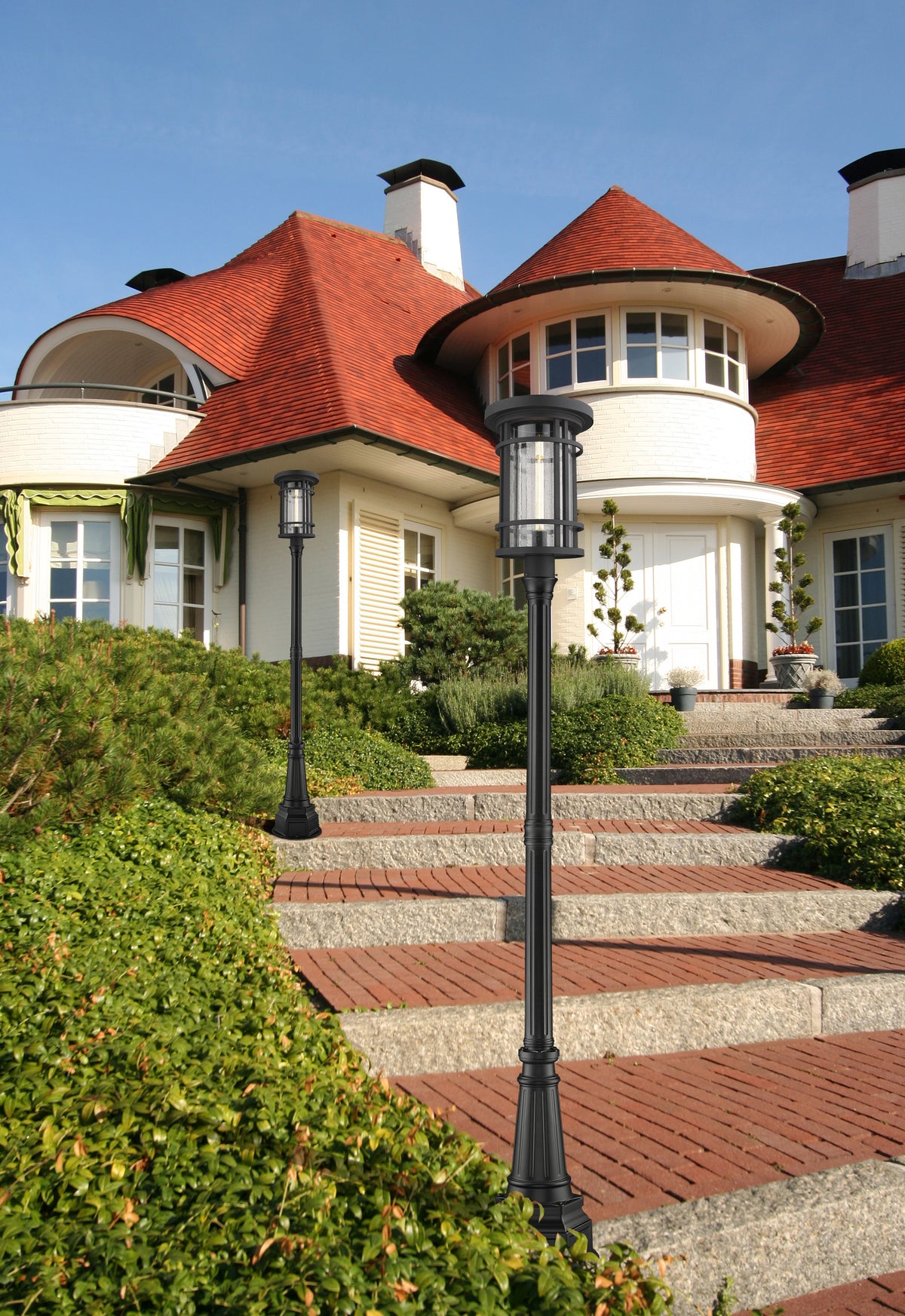 Jordan 1 Light Outdoor Post Mounted Fixture