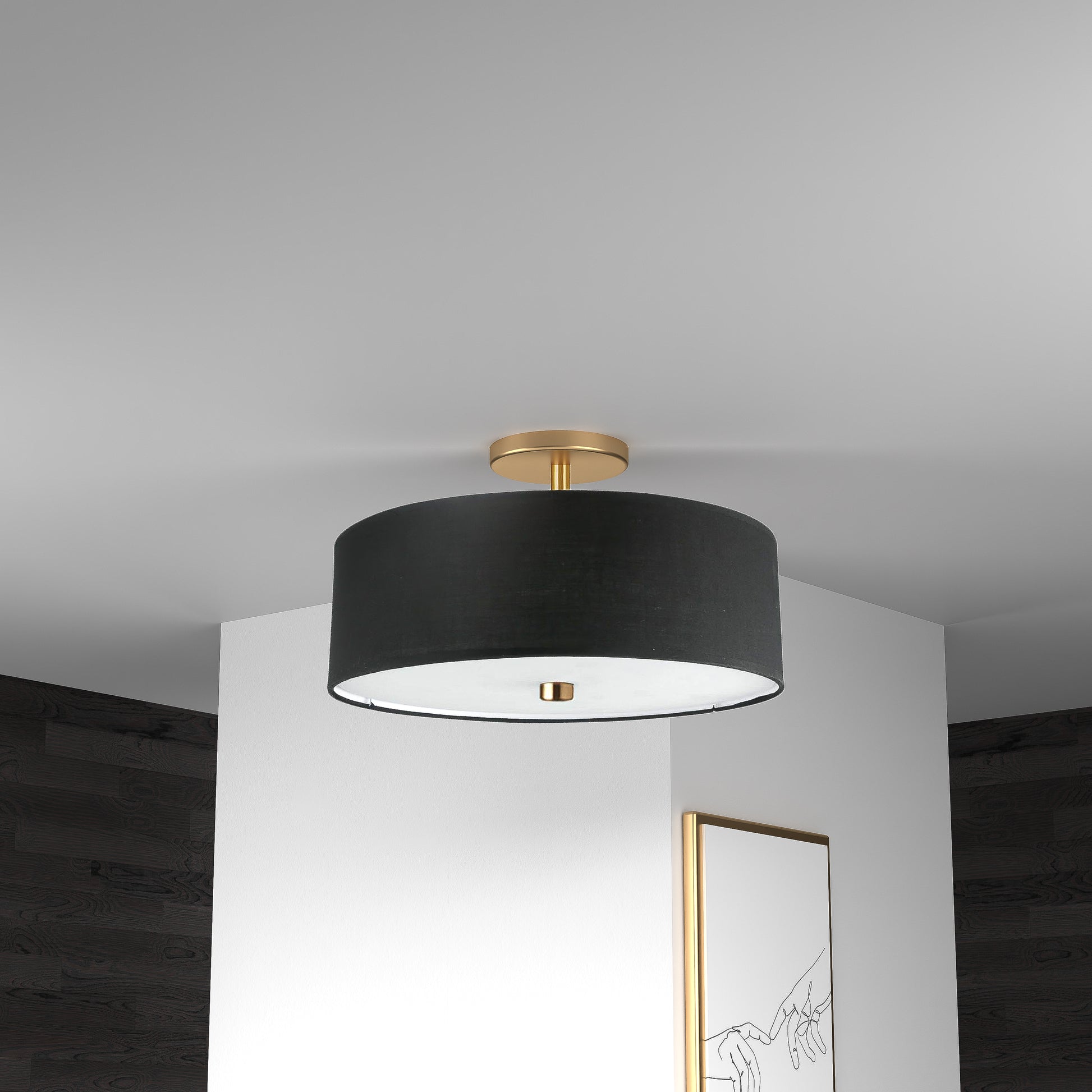 Everly Semi-Flush
