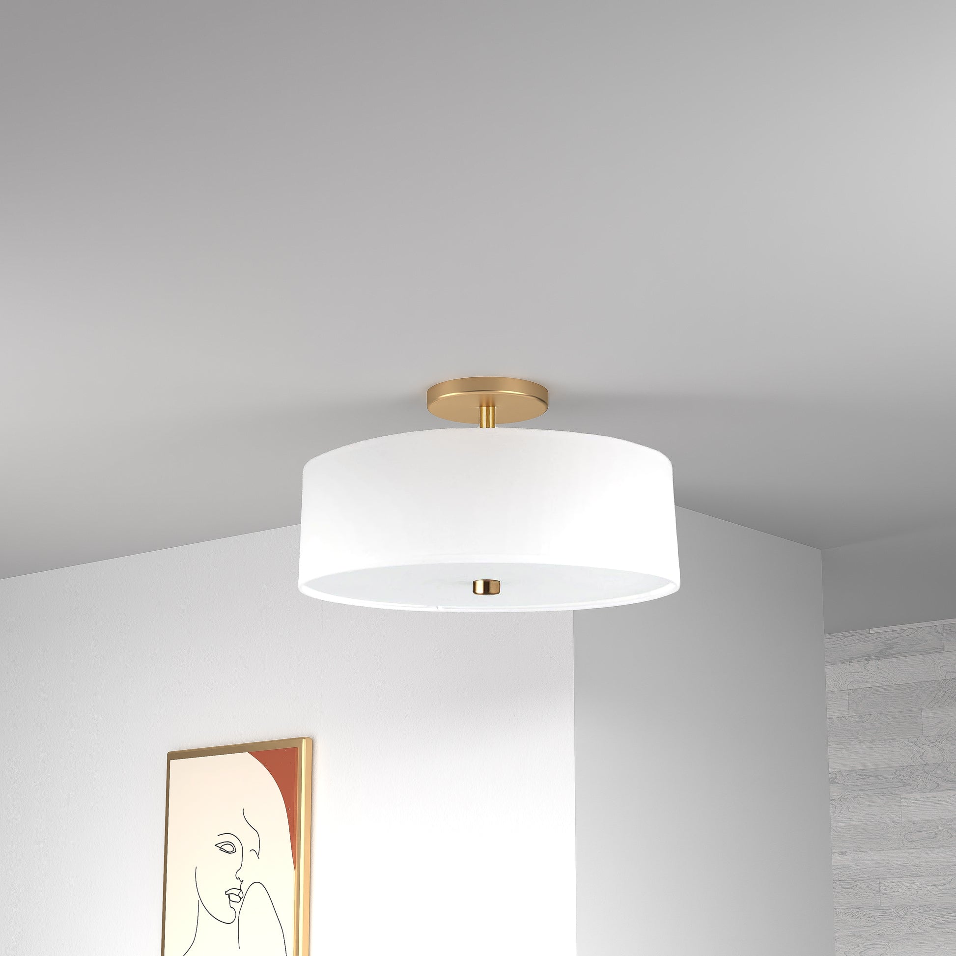 Everly Semi-Flush