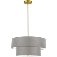 Everly 20-in Drum Pendant
