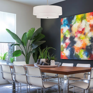 Everly 20-in Drum Pendant
