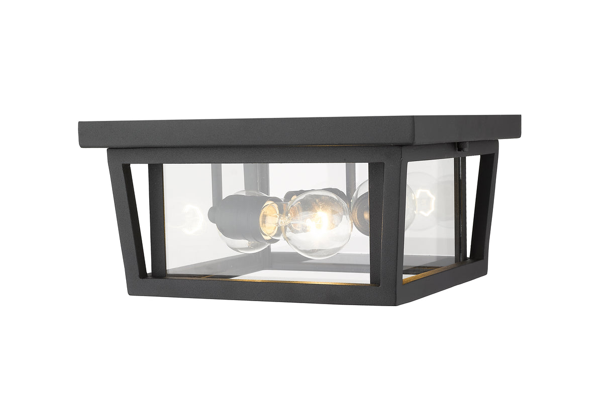 Seoul 12-in Outdoor Flush Mount