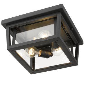 Seoul 12-in Outdoor Flush Mount