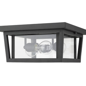 Seoul 12-in Outdoor Flush Mount