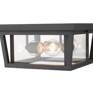 Seoul 12-in Outdoor Flush Mount