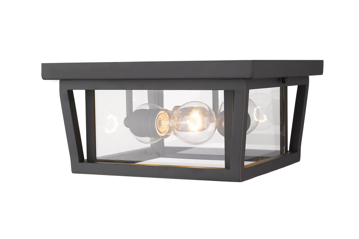 Seoul 12-in Outdoor Flush Mount