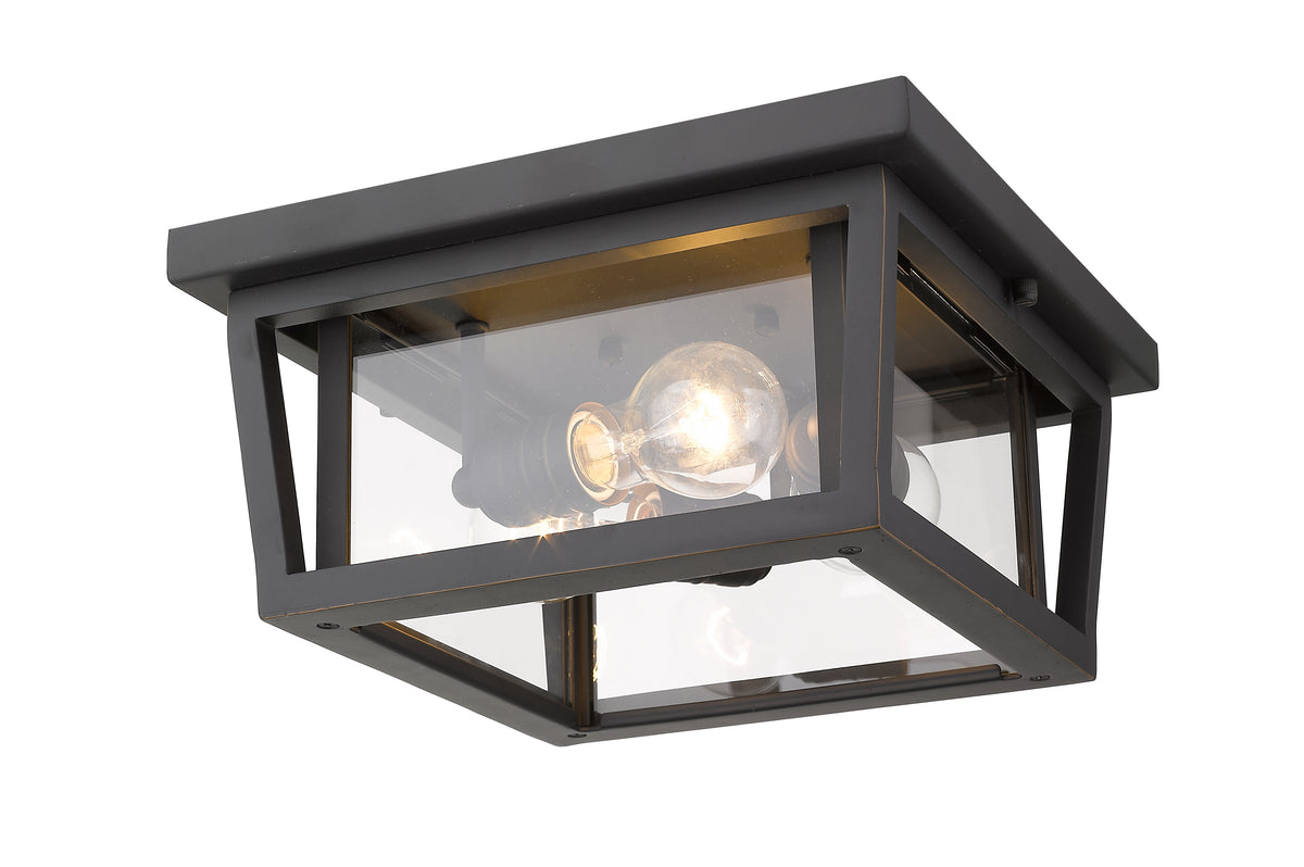 Seoul 12-in Outdoor Flush Mount
