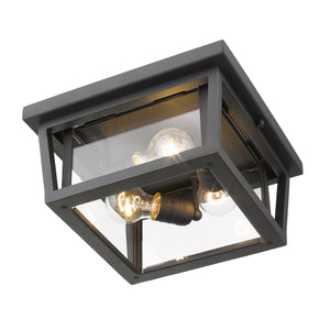 Seoul 12-in Outdoor Flush Mount