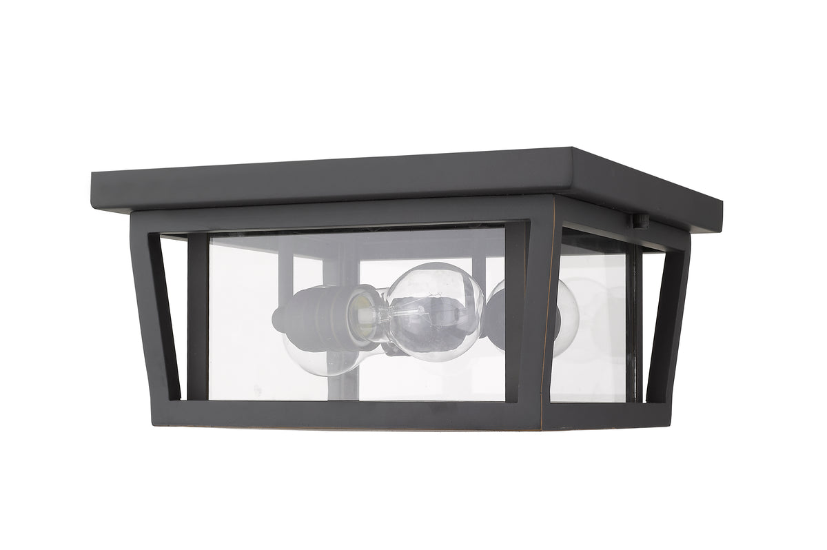 Seoul 12-in Outdoor Flush Mount