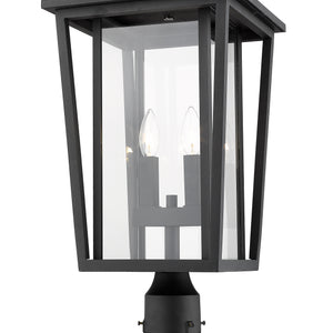 Seoul 2 Light Outdoor Pier Mounted Fixture