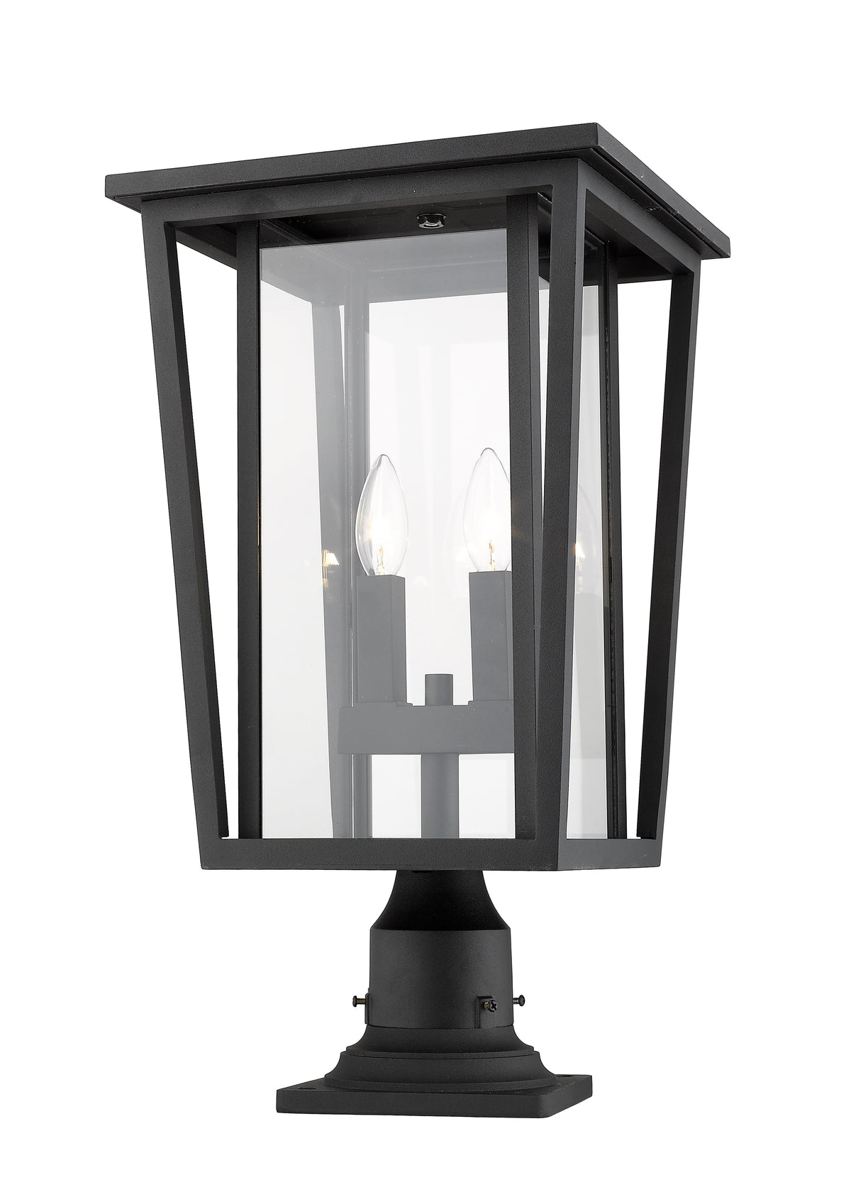 Seoul 2 Light Outdoor Pier Mounted Fixture