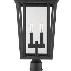 Seoul 2 Light Outdoor Pier Mounted Fixture