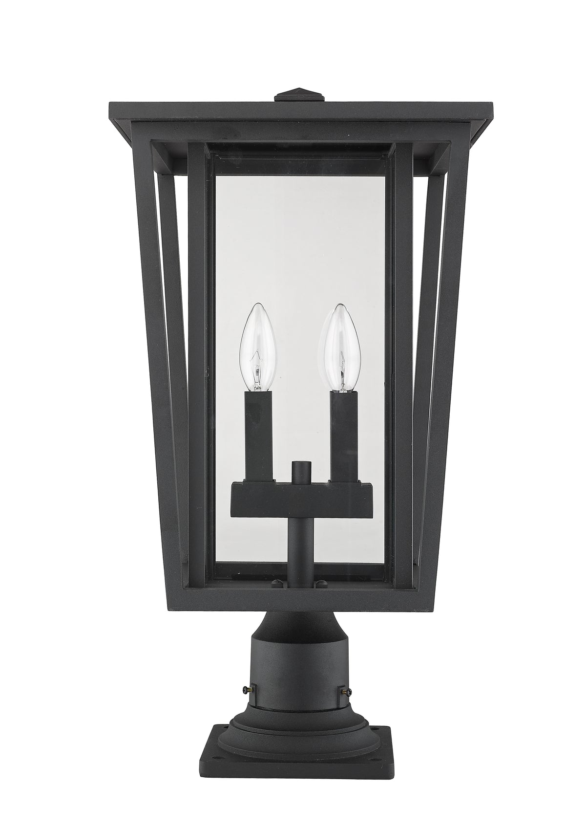 Seoul 2 Light Outdoor Pier Mounted Fixture