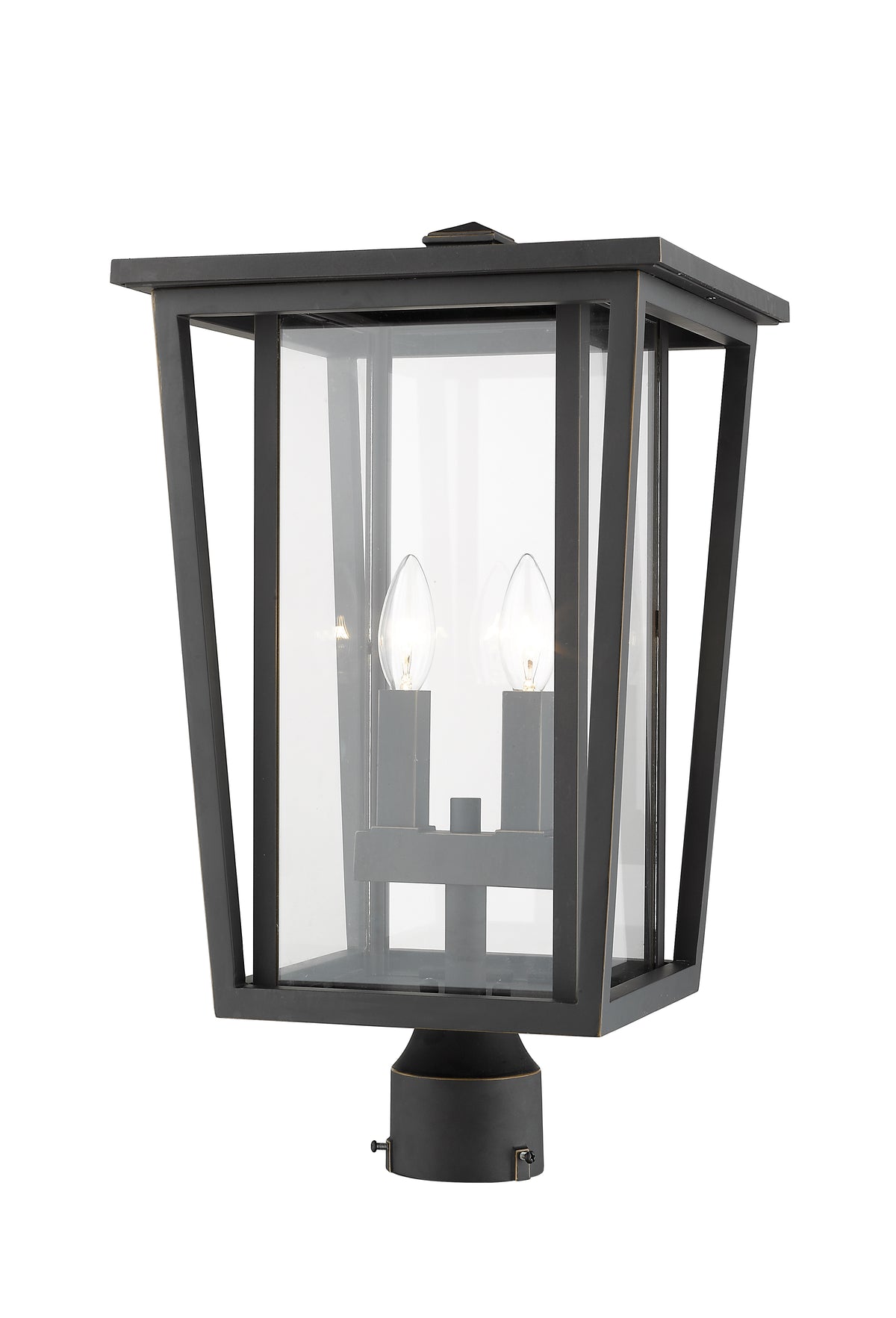 Seoul 2 Light Outdoor Post Mount Fixture
