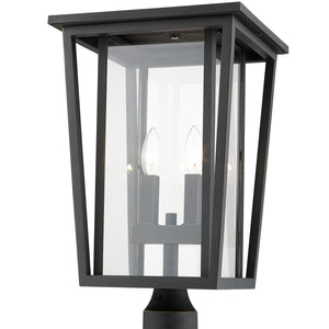 Seoul 2 Light Outdoor Post Mount Fixture