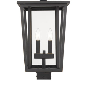 Seoul 2 Light Outdoor Post Mount Fixture