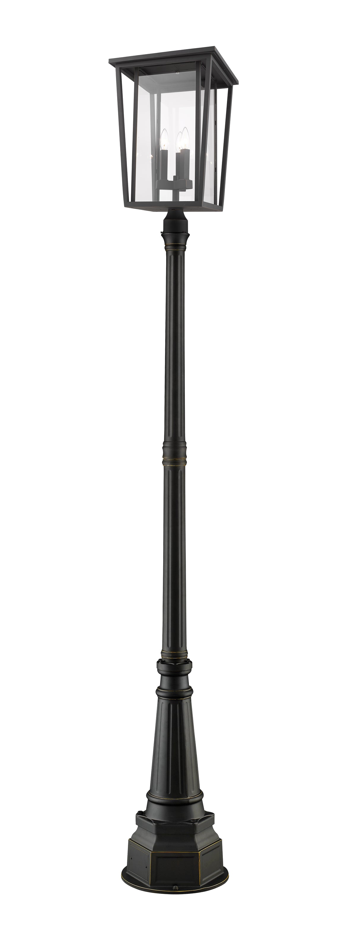 Seoul 3 Light Outdoor Post Mounted Fixture