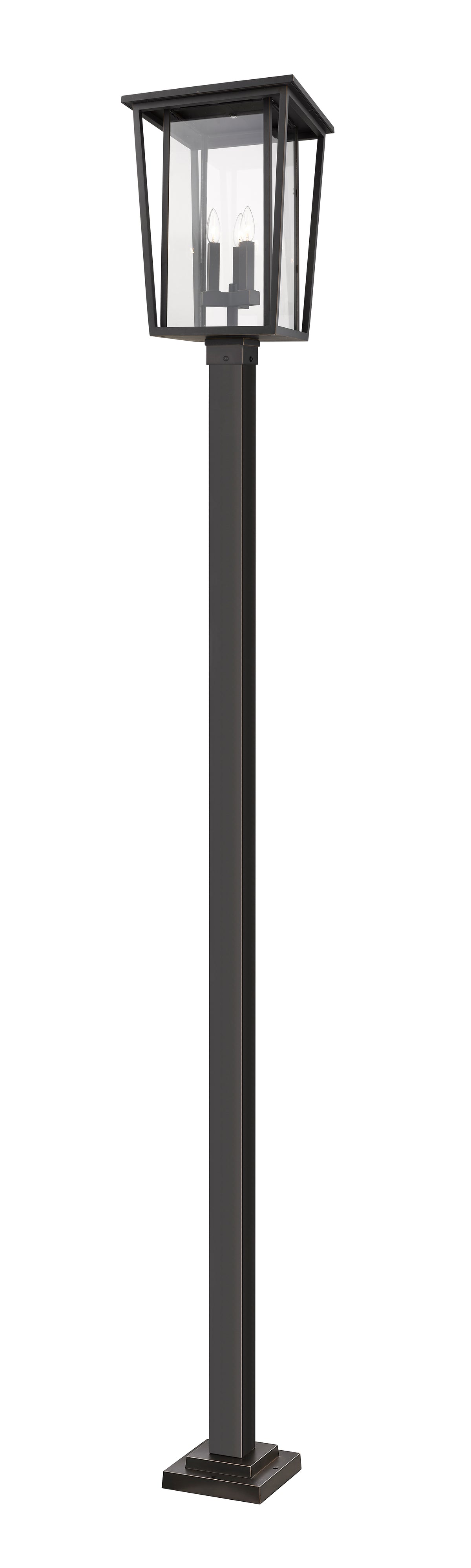 Seoul 3 Light Outdoor Post Mounted Fixture