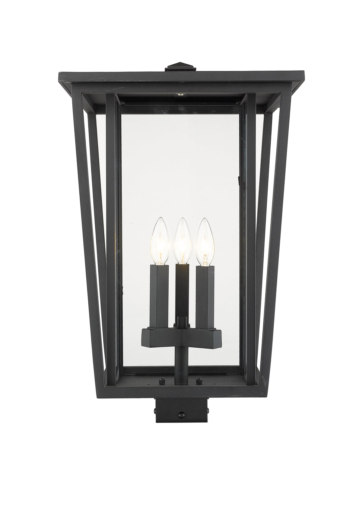 Seoul 3 Light Outdoor Post Mount Fixture